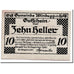 Banknote, Austria, Windegg, 10 Heller, paysage, 1920, 1920-05-15, UNC(63)