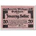 Geldschein, Österreich, Windegg, 20 Heller, paysage, 1920, 1920-05-15, UNZ-