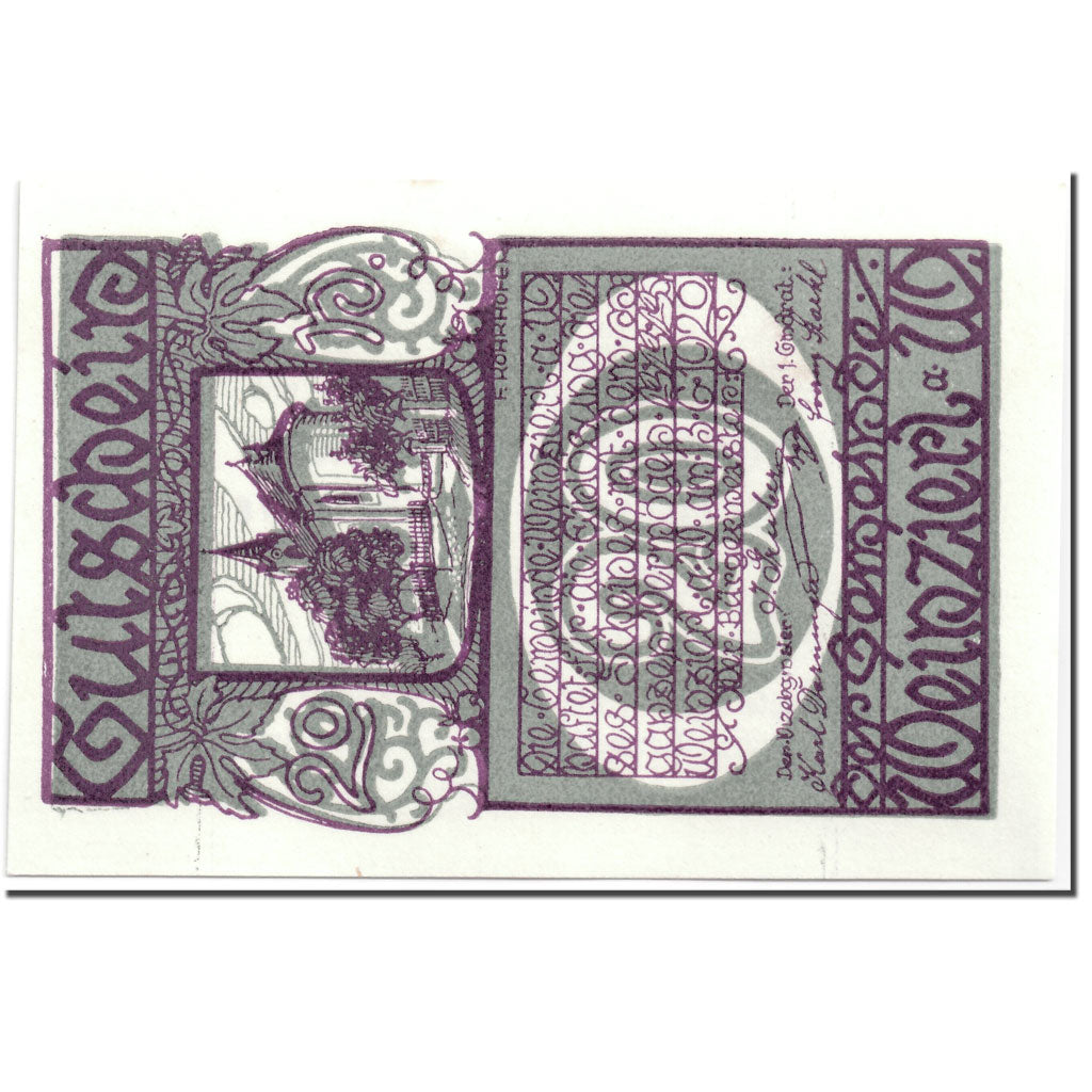 Banknote, Austria, Weinzierl am Walde, 20 Heller, Eglise, 1920, 1920-06-13