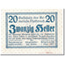 Banknote, Austria, Mettmach, 20 Heller, graphique, 1920, 1920-03-21, UNC(63)