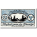 Banconote, Germania, Norden, 25 Pfennig, paysage, 1921, 1921-01-06, SPL