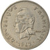 Coin, New Caledonia, 10 Francs, 1967, Paris, AU(50-53), Nickel, KM:5