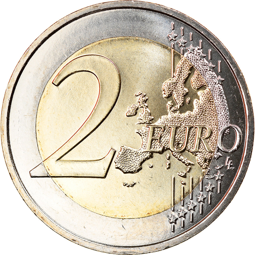 Francja, 2 Euro, Simone Veil, 2017, MS(63), Bimetaliczny