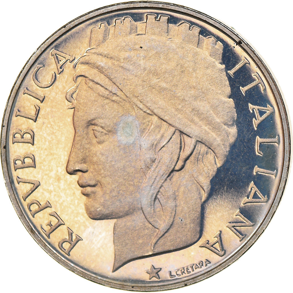 Coin, Italy, 50 Lire, 1996, Rome, MS(63), Copper-nickel, KM:183