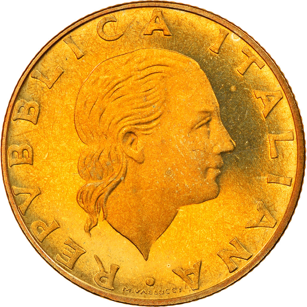 Monnaie, Italie, 200 Lire, 1991, Rome, Proof, FDC, Aluminum-Bronze, KM:105