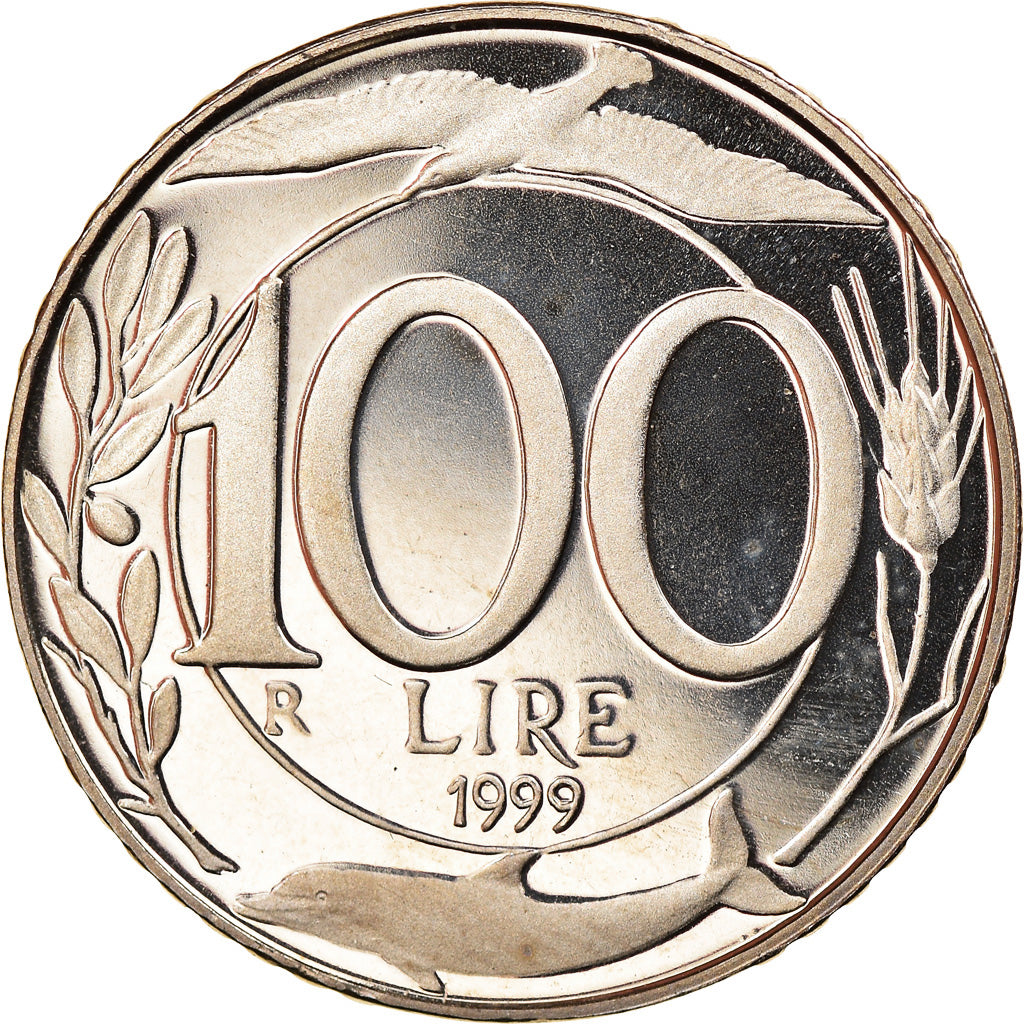 Monnaie, Italie, 100 Lire, 1999, Rome, Proof, FDC, Copper-nickel, KM:159