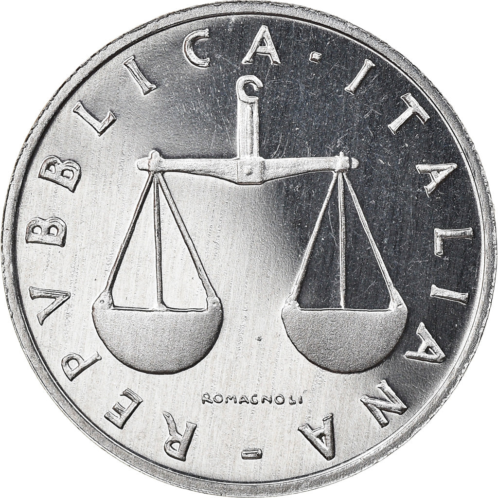 Coin, Italy, Lira, 1993, Rome, Proof, MS(65-70), Aluminum, KM:91