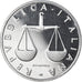 Coin, Italy, Lira, 1992, Rome, Proof, MS(65-70), Aluminum, KM:91