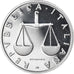 Coin, Italy, Lira, 2001, Rome, Proof, MS(65-70), Aluminum, KM:91