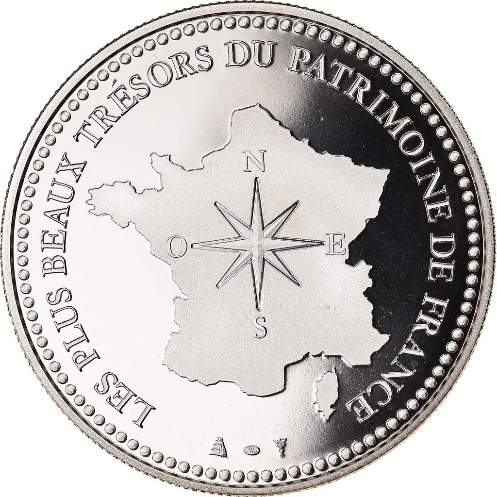France, Médaille, Notre Dame de Lourdes, FDC, Copper-nickel