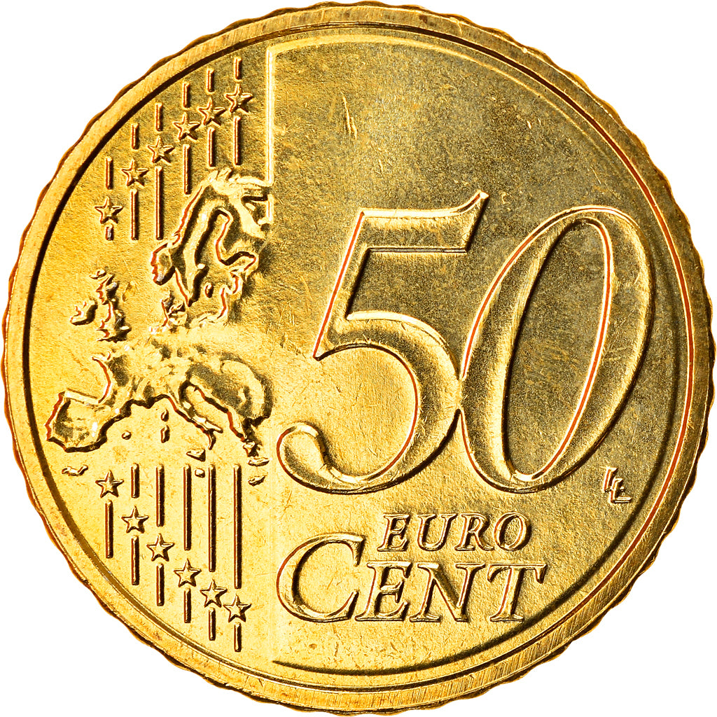 Luxemburgo, 50 Euro Cent, Henri Ier, 2019, SC+, Nordic gold
