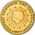 Niederlande, 10 Centimes, Reine Beatrix, 2009, golden, UNZ, Nordic gold