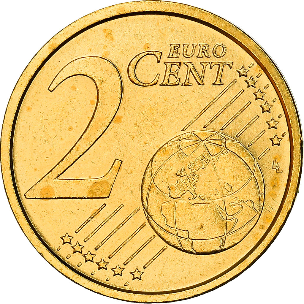 Italie, 2 Centimes, Mole Antonelliana, 2006, golden, SPL, Copper Plated Steel