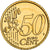 Grecja, 50 Euro Cent, Eleftherios Venizelos, 2005, golden, MS(63), Nordic gold