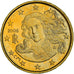 Italia, 10 Euro Cent, Birth of Venus, 2006, SC+, Nordic gold