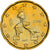Włochy, 20 Euro Cent, Boccioni's sculpture, 2006, MS(64), Nordic gold