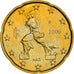 Italien, 20 Euro Cent, Boccioni's sculpture, 2006, UNZ+, Nordic gold