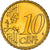 Chipre, 10 Euro Cent, Kyrenia ship, 2008, SC+, Nordic gold