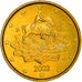 Italien, 50 Euro Cent, The Equestrian Statue of Marcus Aurelius, 2002, UNZ+