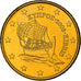Cyprus, 50 Euro Cent, Kyrenia ship, 2008, MS(64), Nordic gold