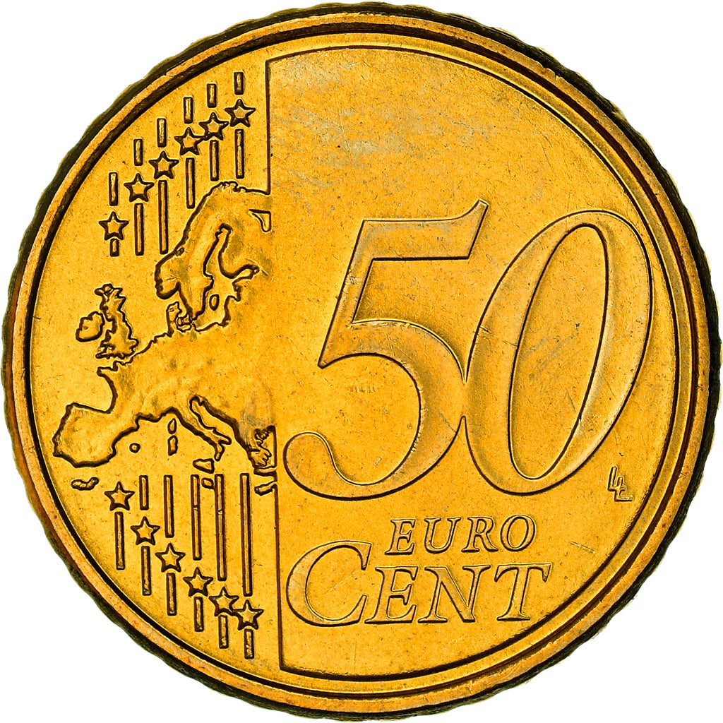 Cyprus, 50 Euro Cent, Kyrenia ship, 2008, MS(64), Nordic gold