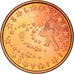 Eslovénia, 5 Euro Cent, "The Sower" sowing stars, 2007, MS(64), Aço Cromado a