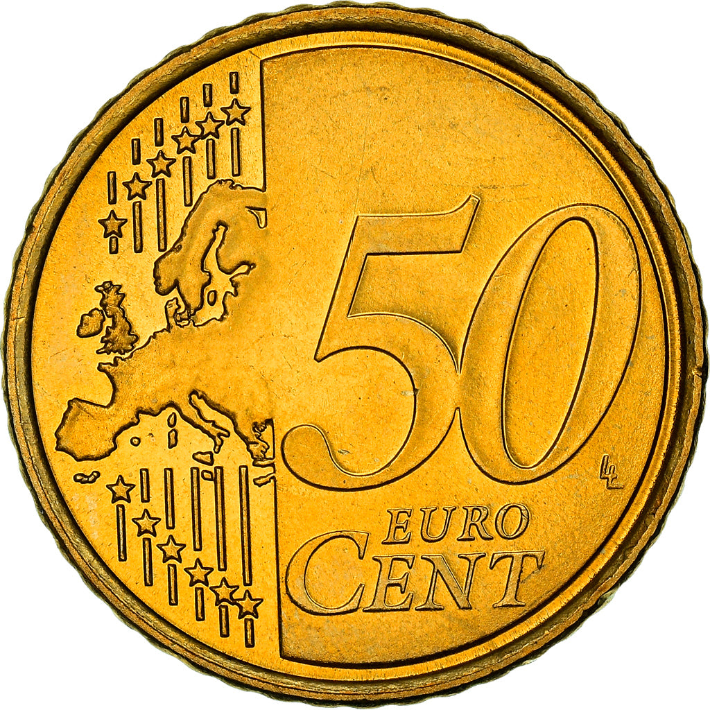 Slovenia, 50 Euro Cent, Triglav, the highest mountain in Slovenia, 2007, SPL+