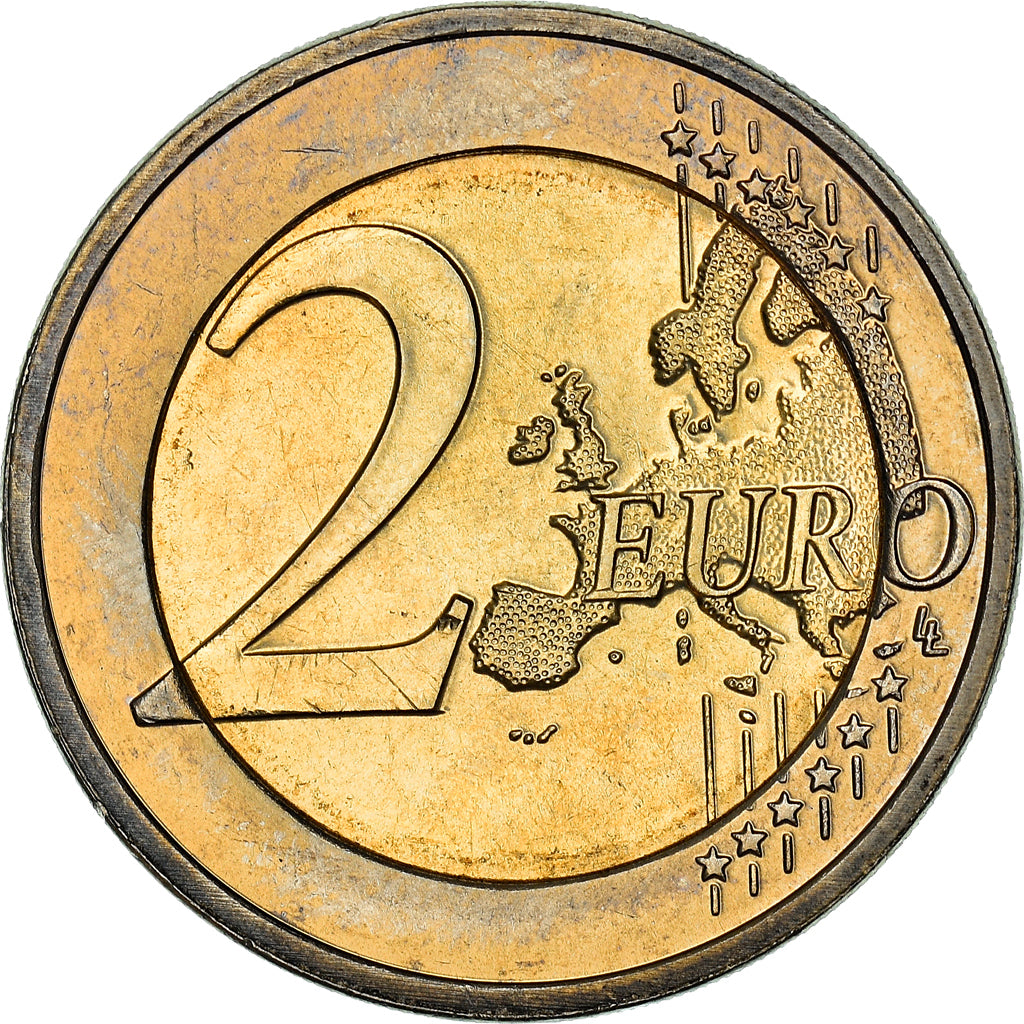 Slovenië, 2 Euro, Primoz Trubar, 2008, UNC, Bi-Metallic