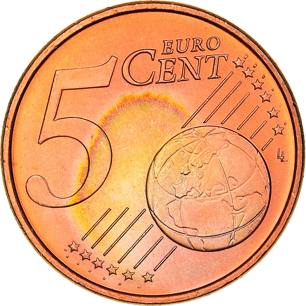 Portugal, 5 Euro Cent, The first royal seal of 1134, 2007, MS(64), Copper Plated