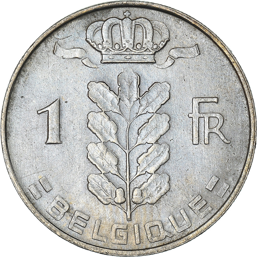 Coin, Belgium, Franc, 1972, AU(50-53), Copper-nickel, KM:142.1