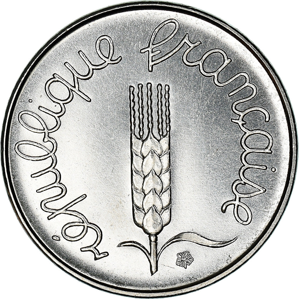 Coin, France, Épi, Centime, 1976, Paris, FDC, MS(65-70), Stainless Steel