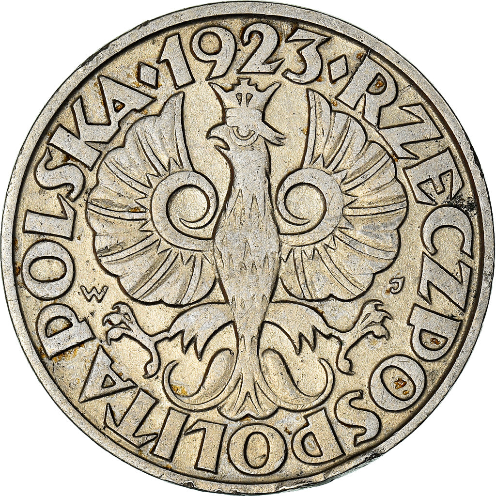 Coin, Poland, 20 Groszy, 1923, Warsaw, EF(40-45), Zinc, KM:37