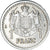 Monnaie, Monaco, Louis II, Franc, 1943, TTB, Aluminium, KM:120