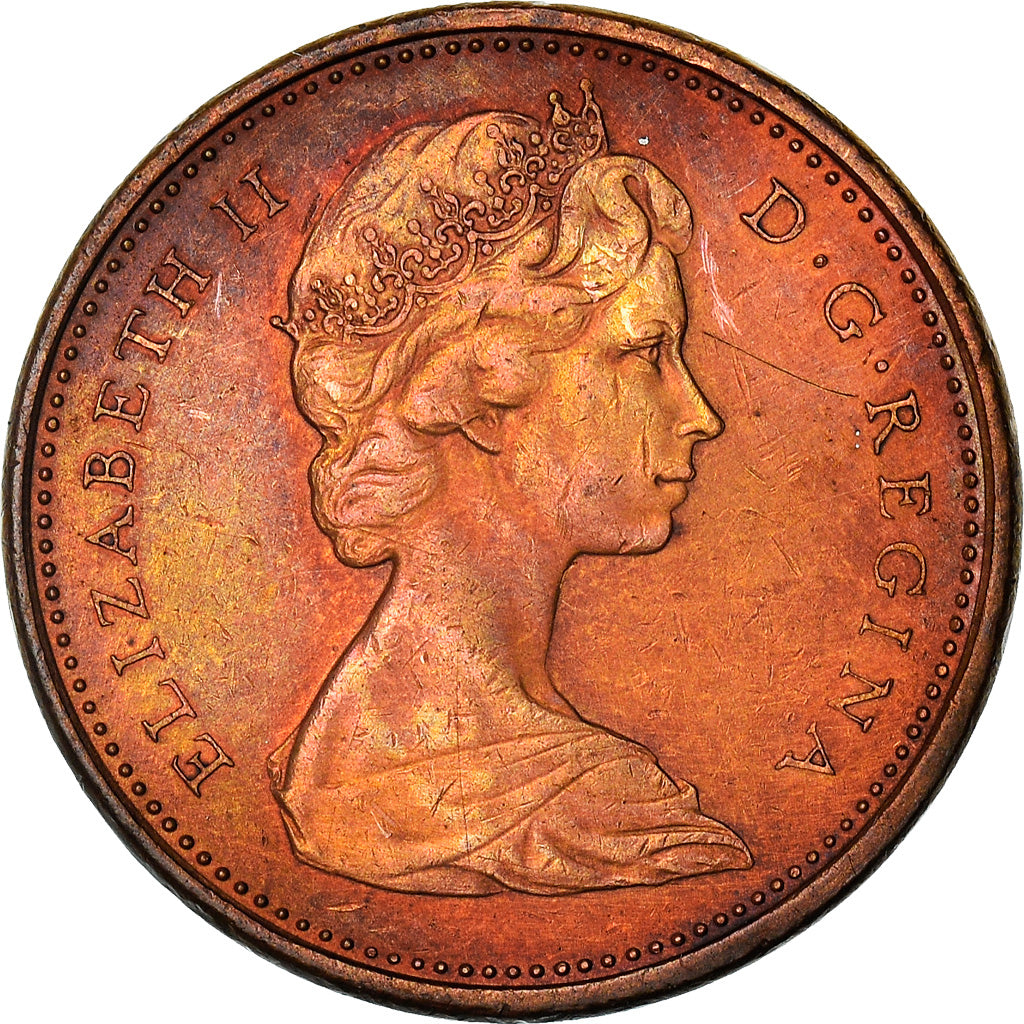 Coin, Canada, Elizabeth II, Cent, 1965, Royal Canadian Mint, Ottawa, EF(40-45)