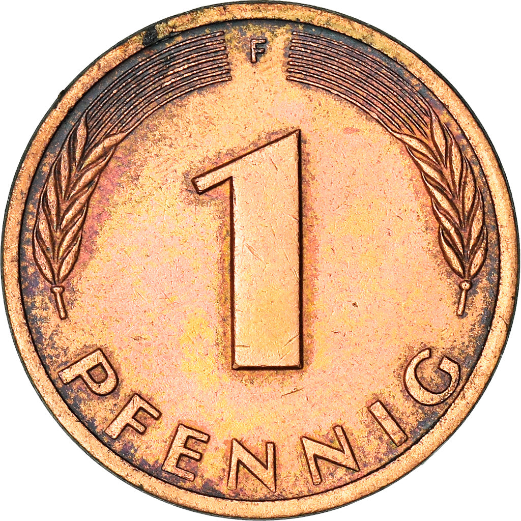 Coin, GERMANY - FEDERAL REPUBLIC, Pfennig, 1978, Stuttgart, AU(50-53), Copper