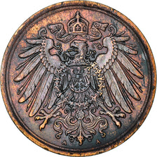Coin, GERMANY - EMPIRE, Wilhelm II, Pfennig, 1915, Berlin, EF(40-45), Copper