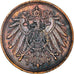 Coin, GERMANY - EMPIRE, Wilhelm II, Pfennig, 1915, Berlin, EF(40-45), Copper