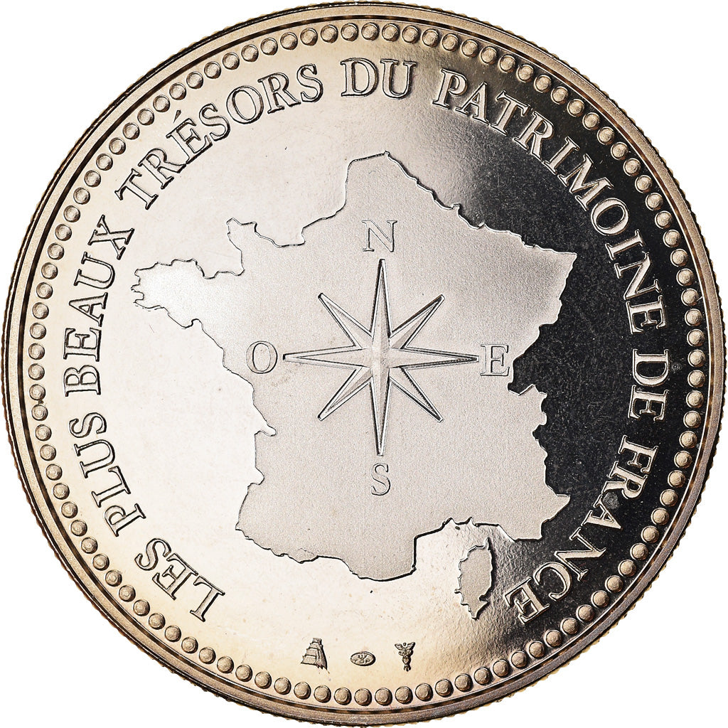 France, Medal, La Grotte de Lascaux, MS(65-70), Copper-nickel