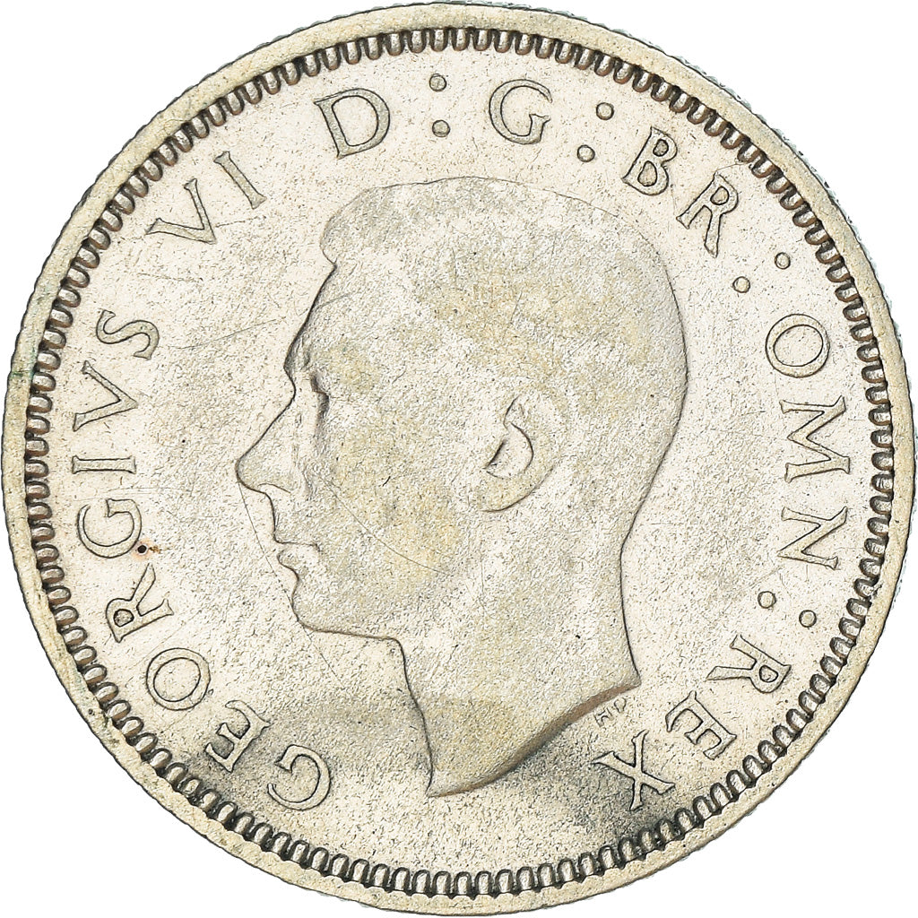 Coin, Great Britain, George VI, 6 Pence, 1939, EF(40-45), Silver, KM:852