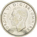 Coin, Great Britain, George VI, 6 Pence, 1939, EF(40-45), Silver, KM:852