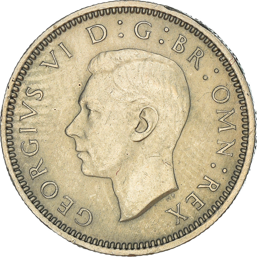 Coin, Great Britain, George VI, 6 Pence, 1947, EF(40-45), Copper-nickel, KM:862