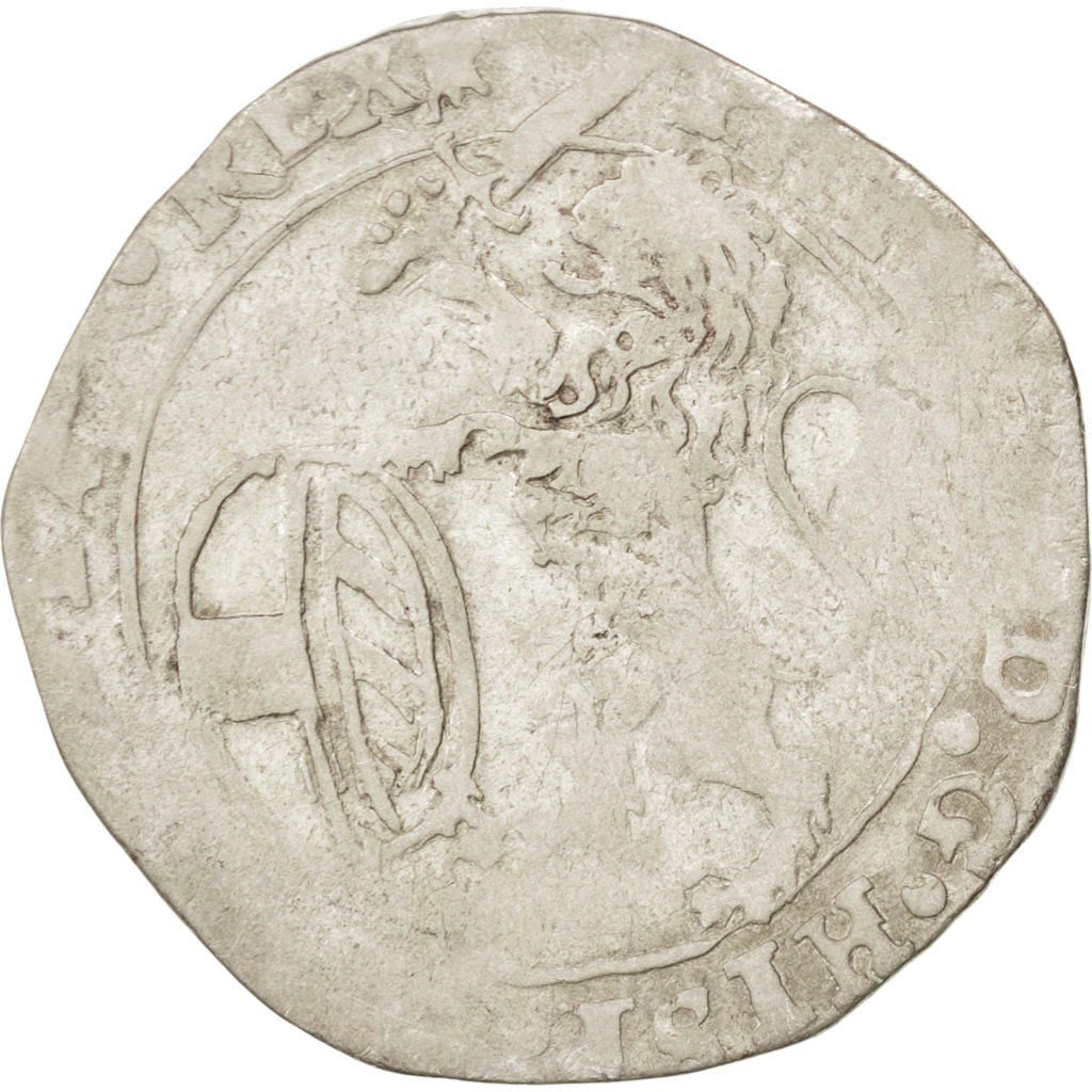 Monnaie, Pays-Bas espagnols, TOURNAI, Escalin, 6 Sols, 1623, Tournai, TB
