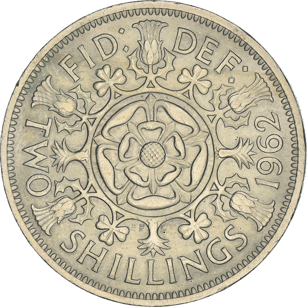 Coin, Great Britain, George VI, Florin, Two Shillings, 1943, EF(40-45)