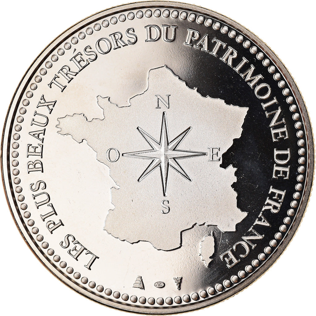 France, Medal, La Citadelle de Carcassonne, MS(65-70), Copper-nickel