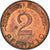 Coin, GERMANY - FEDERAL REPUBLIC, 2 Pfennig, 1977, Stuttgart, EF(40-45), Copper