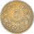Moeda, Luxemburgo, Adolphe, 5 Centimes, 1901, EF(40-45), Cobre-níquel, KM:24