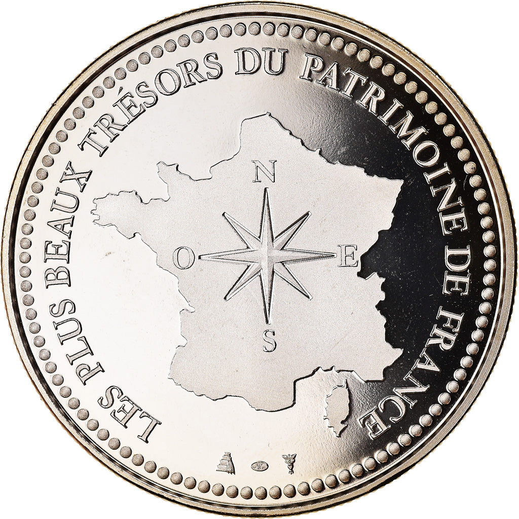 France, Médaille, La Basilique du Sacré-Coeur, FDC, Copper-nickel