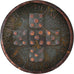 Coin, Portugal, 10 Centavos, 1960, VF(20-25), Bronze, KM:583