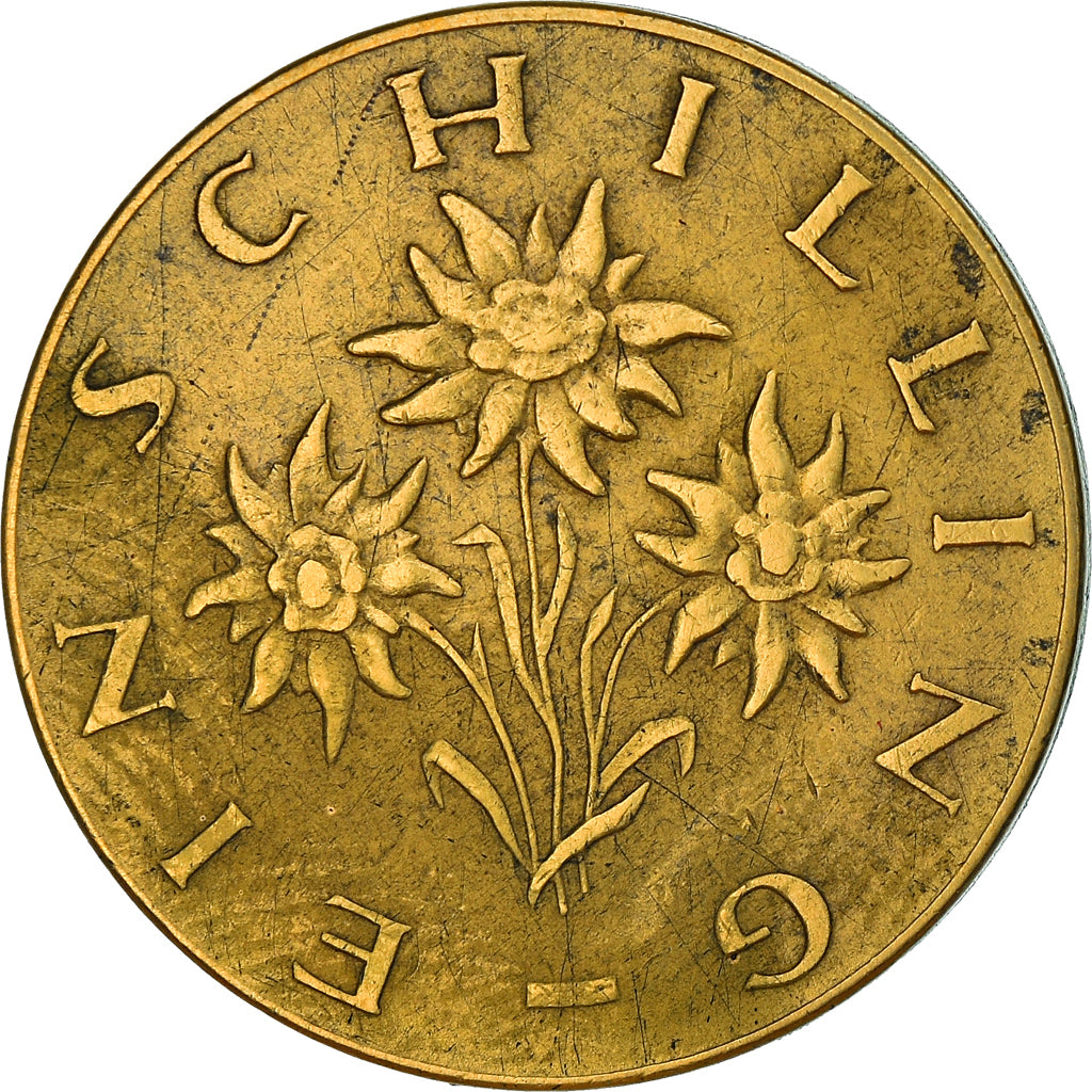 Moneta, Austria, Schilling, 1966, BB, Alluminio-bronzo, KM:2886