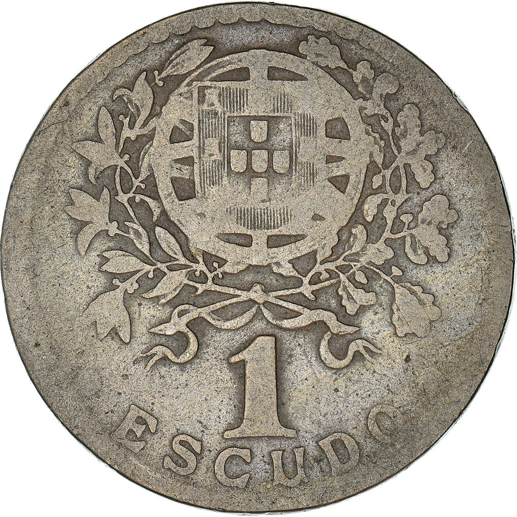 Monnaie, Portugal, Escudo, 1928, B+, Cupro-nickel, KM:578